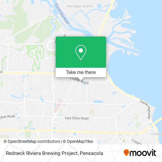 Mapa de Redneck Riviera Brewing Project