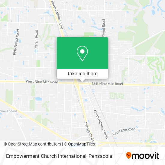 Empowerment Church International map