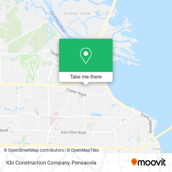 Kbi Construction Company map