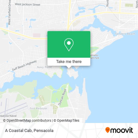 Mapa de A Coastal Cab
