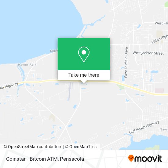 Coinstar - Bitcoin ATM map