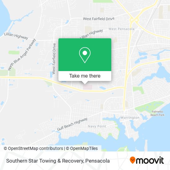 Mapa de Southern Star Towing & Recovery