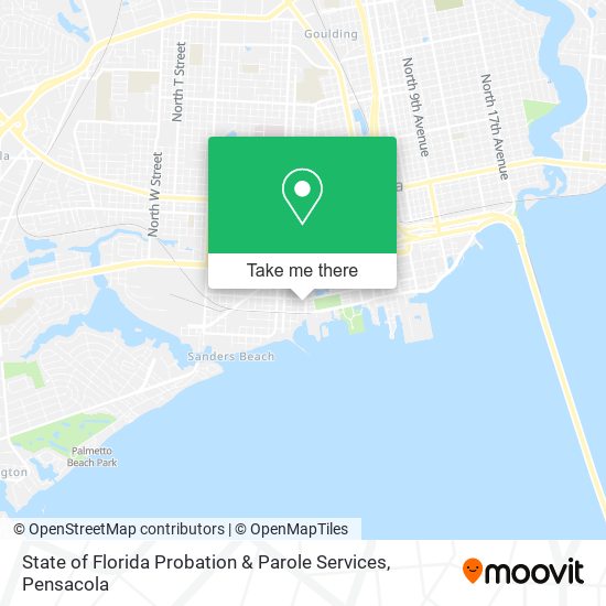 Mapa de State of Florida Probation & Parole Services