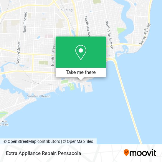 Extra Appliance Repair map