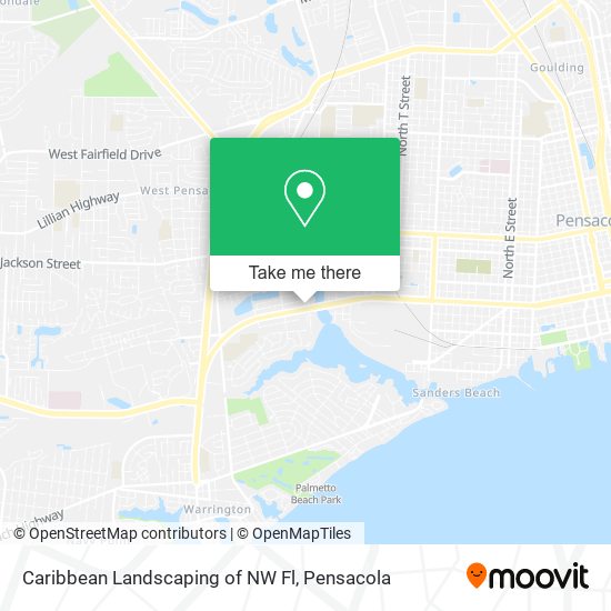 Mapa de Caribbean Landscaping of NW Fl