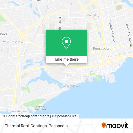 Thermal Roof Coatings map