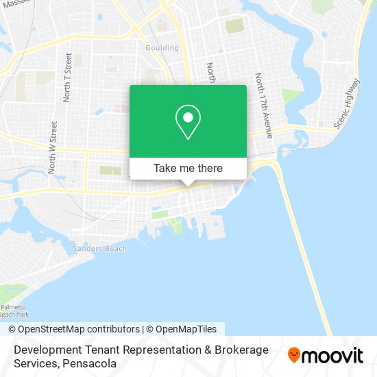 Development Tenant Representation & Brokerage Services map