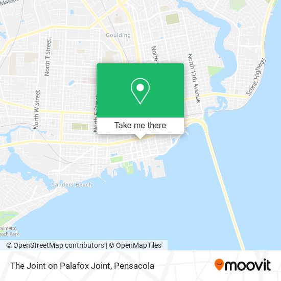 Mapa de The Joint on Palafox Joint
