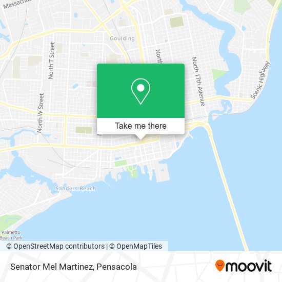 Mapa de Senator Mel Martinez