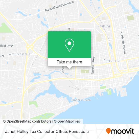 Janet Holley Tax Collector Office map