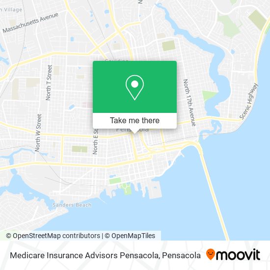 Mapa de Medicare Insurance Advisors Pensacola