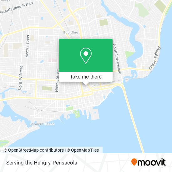 Serving the Hungry map