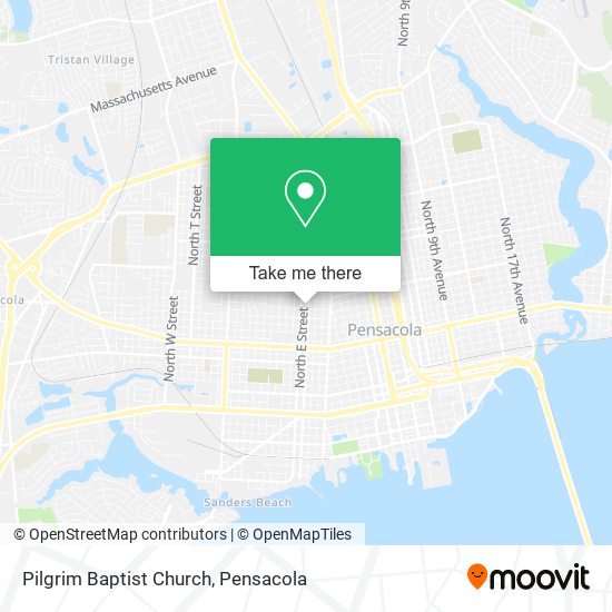 Mapa de Pilgrim Baptist Church