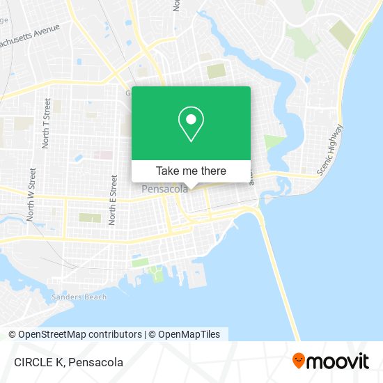 Mapa de CIRCLE K