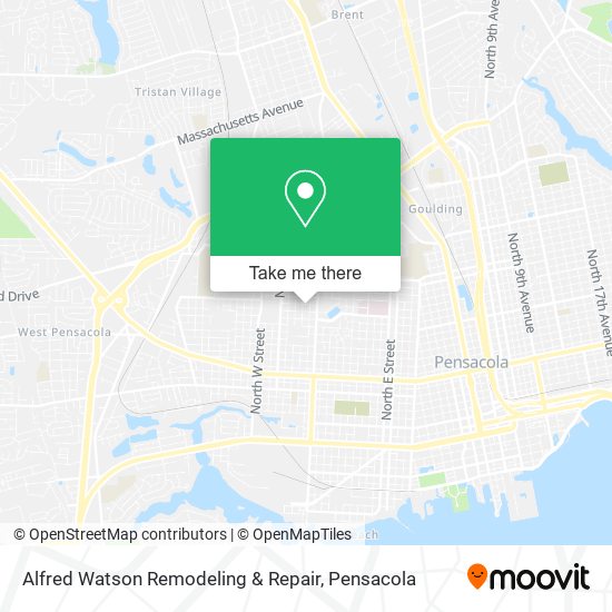 Alfred Watson Remodeling & Repair map