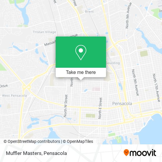 Muffler Masters map