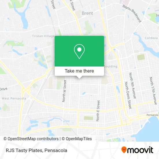 RJS Tasty Plates map