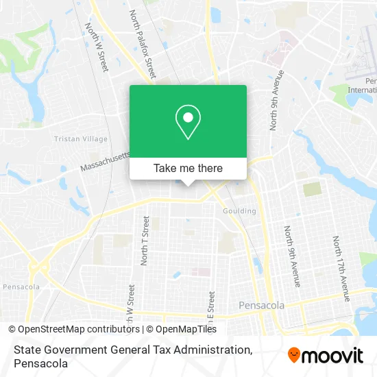 Mapa de State Government General Tax Administration