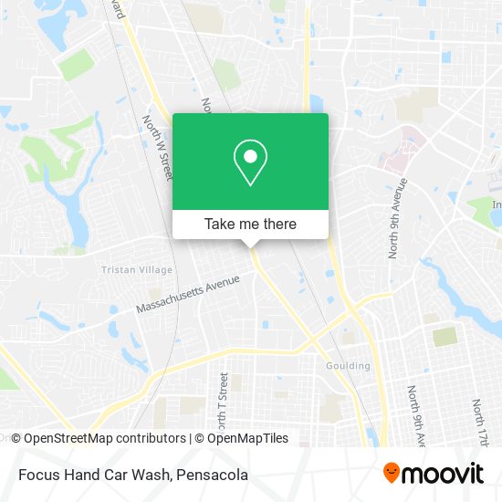 Mapa de Focus Hand Car Wash