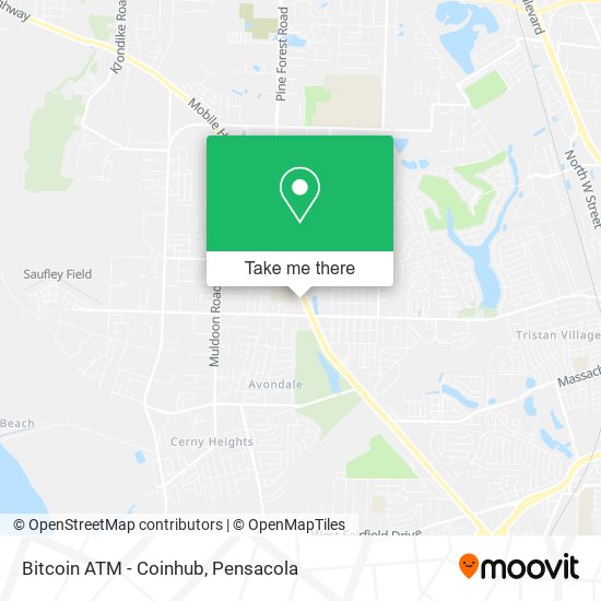 Bitcoin ATM - Coinhub map
