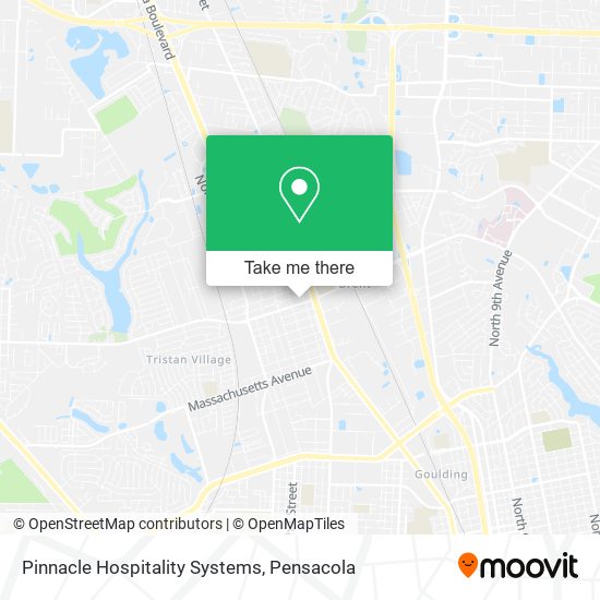 Pinnacle Hospitality Systems map