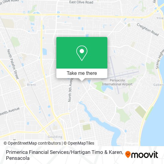 Mapa de Primerica Financial Services / Hartigan Timo & Karen