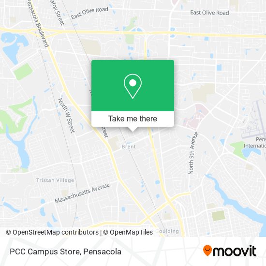 Mapa de PCC Campus Store
