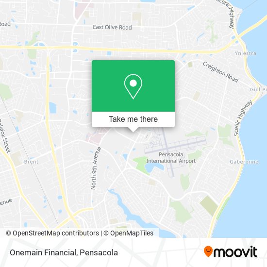 Onemain Financial map