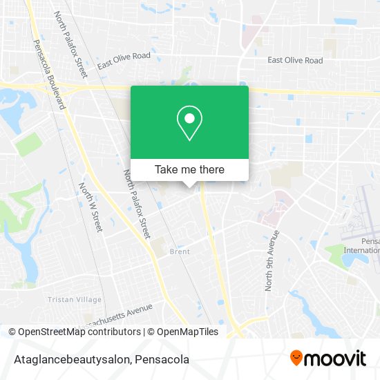 Ataglancebeautysalon map