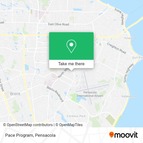 Pace Program map