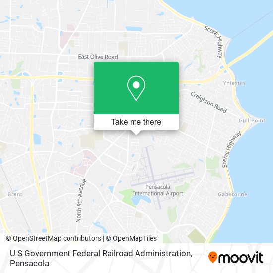 U S Government Federal Railroad Administration map