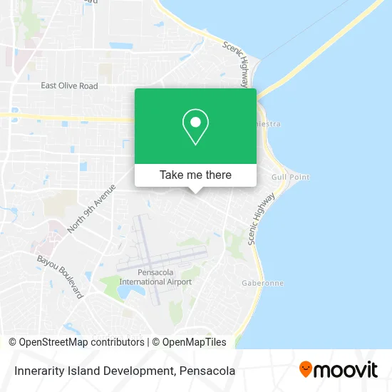 Innerarity Island Development map