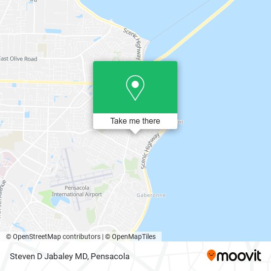 Mapa de Steven D Jabaley MD