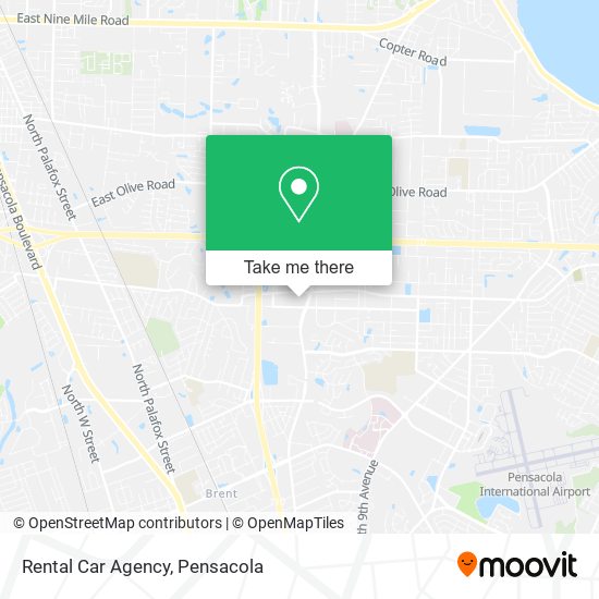 Mapa de Rental Car Agency
