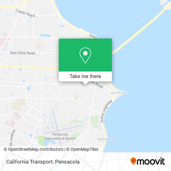 California Transport map