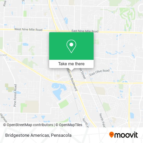 Bridgestone Americas map