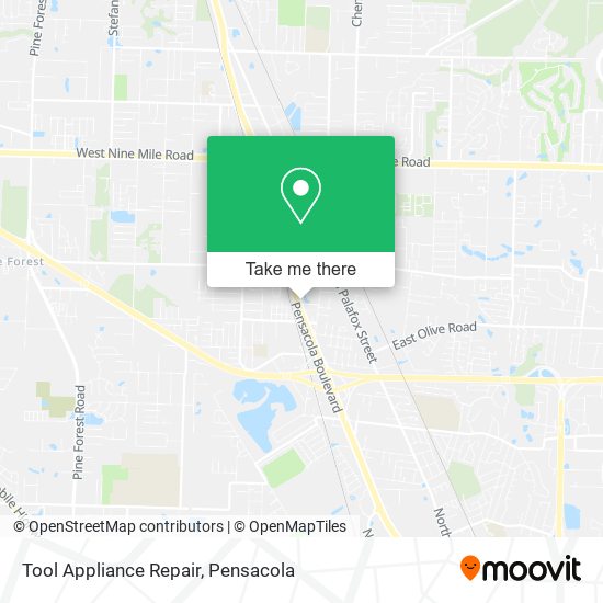 Mapa de Tool Appliance Repair