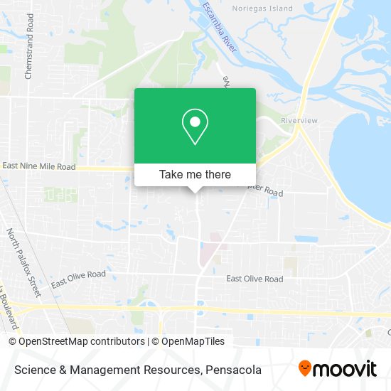 Science & Management Resources map
