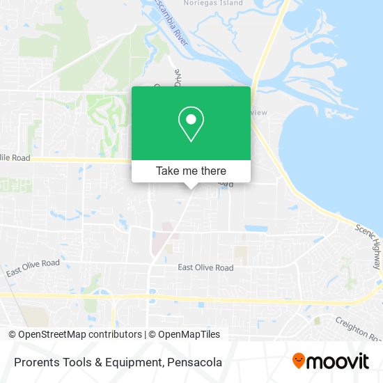 Prorents Tools & Equipment map