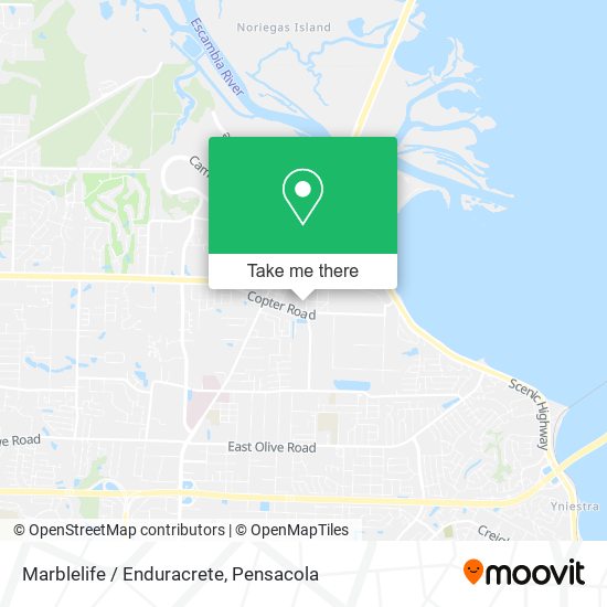 Marblelife / Enduracrete map
