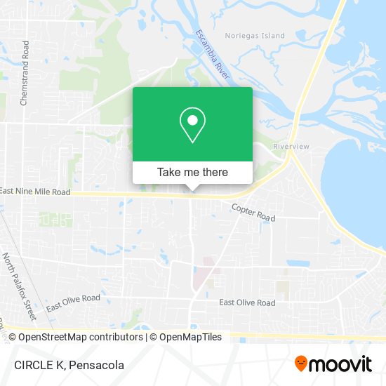 Mapa de CIRCLE K