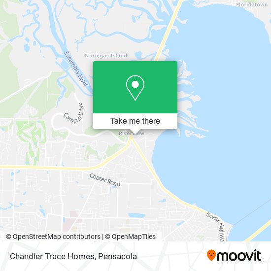 Chandler Trace Homes map