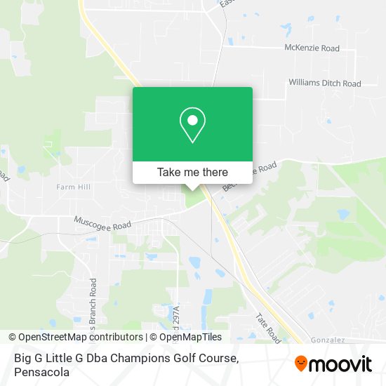 Big G Little G Dba Champions Golf Course map