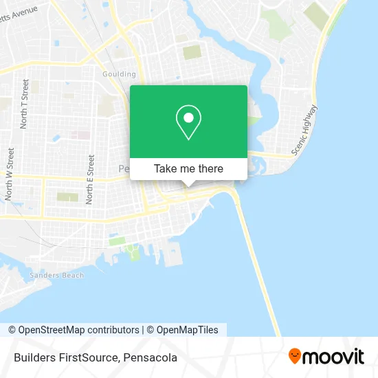 Builders FirstSource map