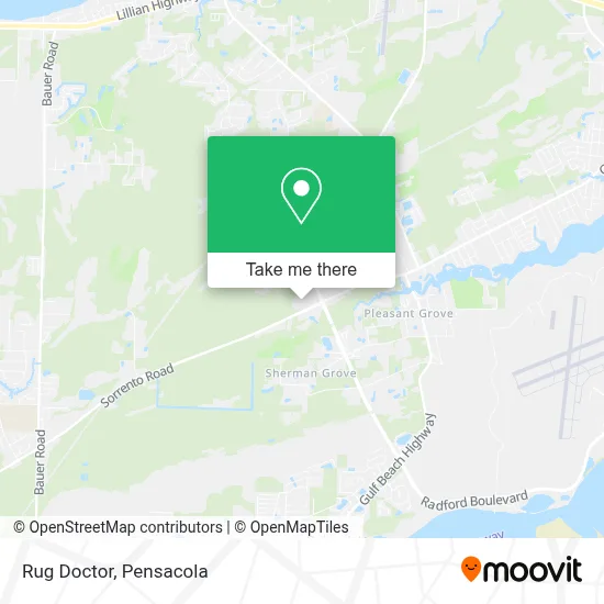 Rug Doctor map