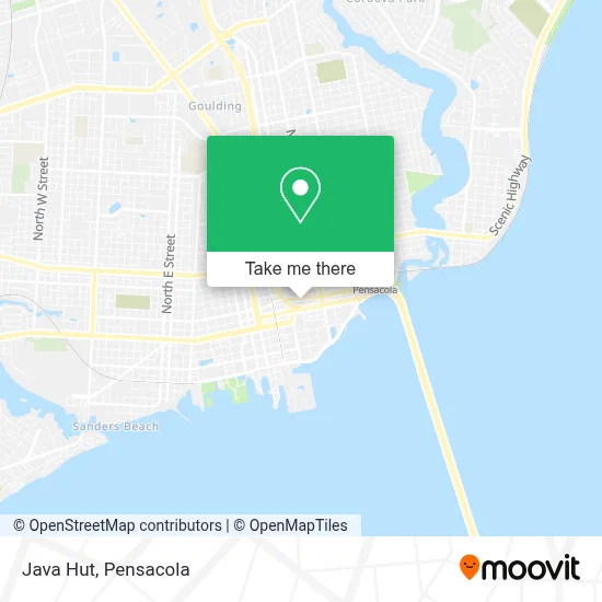 Java Hut map