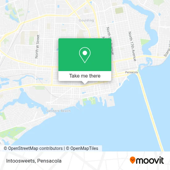 Intoosweets map