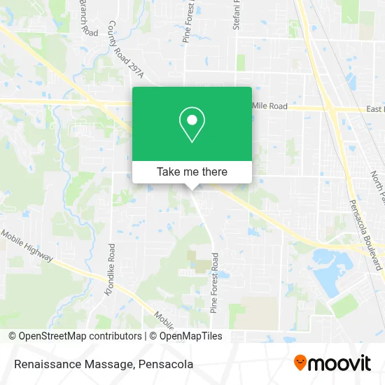 Renaissance Massage map
