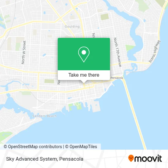 Sky Advanced System map