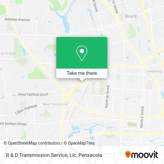 R & D Transmission Service, Llc map
